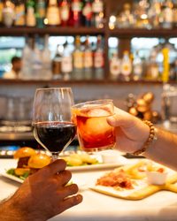 Happy hour spritz and small bites at Salumeria 104 Midtown Miami