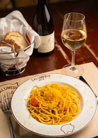 Spaghetti alla bottarga at Salumeria 104 Midtown