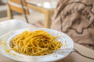 Hand-rolled pasta on Pasta Monday at Salumeria 104